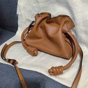 Drawstring crossbody bag